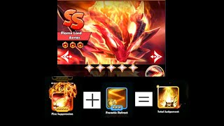 SSSnaker 5* -Flame Lord Aerias-* -Total Judgement- Skills Combination - Chapter 45