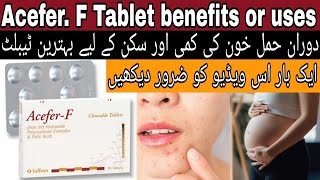 Dark Circles Remover/Acefer F Effects on Skin/Results of Acefer F Tablets on Dark Circles