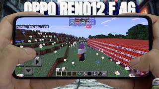 Oppo Reno12 F 4G test game MineCraft | Snapdragon 685