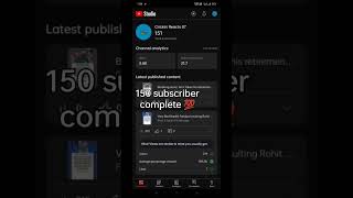 150 subscribers complete 💯 | short viral video| cricket shorts