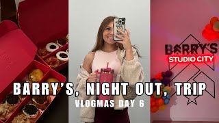 BARRY'S BOOTCAMP, SAN DIEGO TRIP, NIGHT OUT | VLOGMAS DAY 6