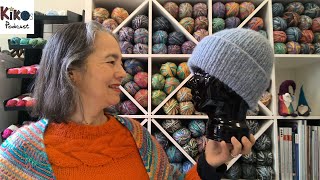 Kiko's Knitting Podcast #256 - Alpaca Hat Big & Light