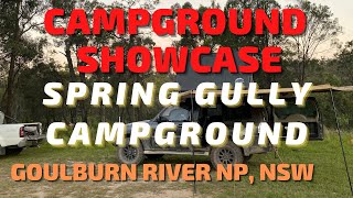 Campground Showcase: Spring Gully Campground, Goulburn River National Park, NSW