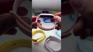 Como colocar e opções de cores pulseiras de Miband 5 Miband 4 - silicone