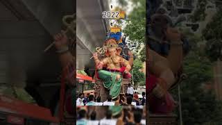 cuffe parade cha maharaja ganpati 2018 to 2024 #shorts #viralshorts #trendingshorts #ganpati