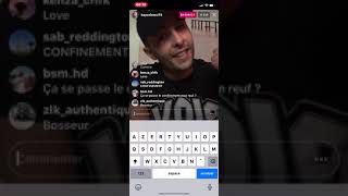 HAYCE LEMSI - Freestyle Légendaire en totale Impro sur Instagram (Partie 2)