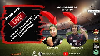 LIVE analisando time dos inscritos/ rdd 13 cartola fc