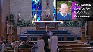 8-23-24 Ralph Badenhop Funeral Service