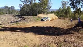 WRC2 rally Australia 2014 shakedown pass