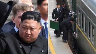 Kim Jong Un, le président coréen a un train hyper blindé, voici pourquoi 😱😳