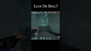 Luck or Skill ? #valorant #valorantclips #gaming #valoranthightlights