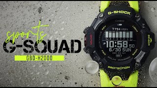 Casio G-SHOCK GBD-H2000: O Relógio Inteligente para Atletas