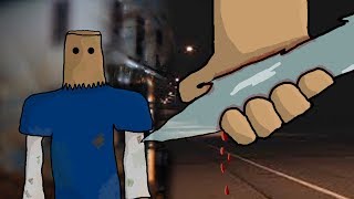 Getting ATTACKED by an INSANE Homeless Person | Animated Story