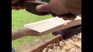 Traditional Hand Tools Used To Craft Beautiful Cricket Bats : Meerut Bats :Woodberry Sports