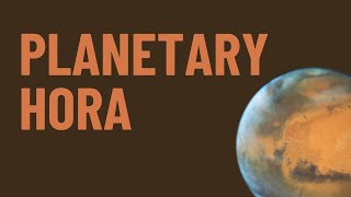 Planetary Hora