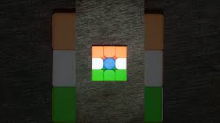 Indian flag.By rubik's cube.Subscribe|#short|😮😲