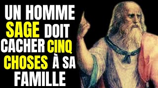 Un homme sage doit cacher ces cinq choses à sa famille #socrates #citations