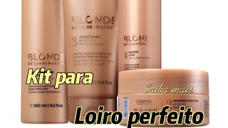 Blonde Reconstructor Cadiveu| Para cabelos loiros