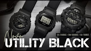 Descubra a Série Utility Black da G-Shock! | Relógios Robustos e Estilosos