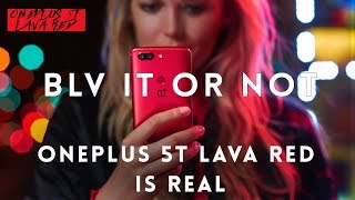 OnePlus 5T in Lava Red color 6GB ram 128GB 559$