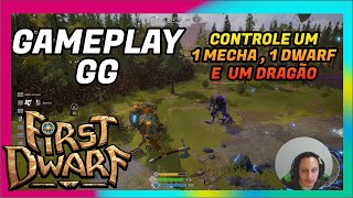 FIRST DWARF - CONTROLE 1 MECHA, 1 DWARF E 1 DRAGÃO #firstdwarf