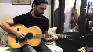 Dimitri's Nikolaou improvises with his 1954 Apartian Guitar