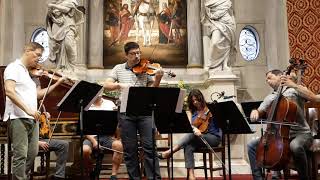 Vivaldi concerto for 2 violins (RV509 in C minor)  Fontanella - Maritan (in rehearsal)