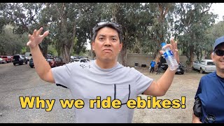 Why we ride ebikes!