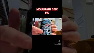 Mountain Dew Hard 5% Beach Blast review #shorts #mountaindew #alcopop #soda