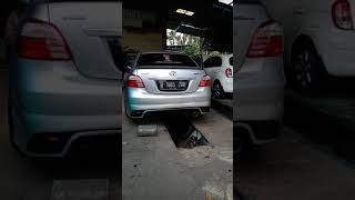 Vios with muffler spoon