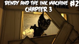 TÄSSÄ EI OLE MITÄÄN JÄRKEÄ - Pelataan Bendy and the Ink Machine - Chapter 3 - Osa 2