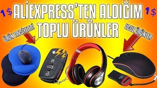 Aliexpress'ten Alınabilecek En Ucuz ve İyi Ürünler | Toplu Paket Açılımı