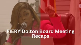 FIERY Dolton Board Meeting Recaps | This is when things REALLY got Bad #tifffanyhenyard