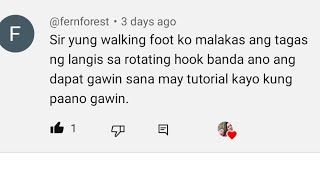 walking foot natagas daw Ang oil, @fernforest9206 ito Po Ang gawing nio sa walking foot nio Po,,,