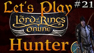 Lets Play LOTRO - Hunter Part 21 - North Downs Live Gameplay