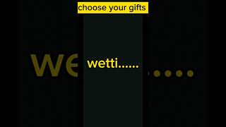 choose your girls boys gifts and see your video 🎁