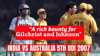 India vs Australia 5th ODI Highlights | Australia tour of India 2007