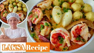 LAKSA Recipe | Pinoy-style | Recipe | Asian Recipe | • Herbert Bracero