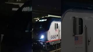 Amtrak ACS64 #660 with two Shave and a haircuts!