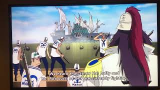 Vice Admiral Onigumo - Water 7 (English Subbed)