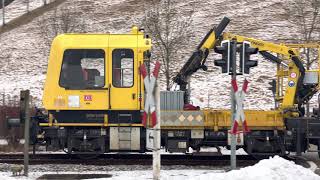 BR 741 153 bei der Einfahrt in den Bahnhof in Füssen.