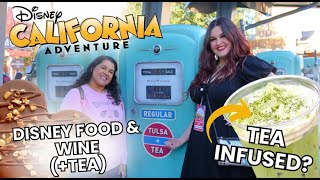 Disney California Adventure Food and Wine Festival! TeaVendor Takes Disney Tasting Tea Treats