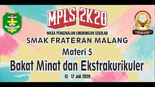 Bakat Minat dan Ekstrakurikuler