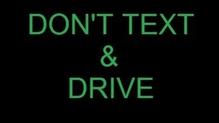 DON'T TEXT & DRIVE: FULL DOCUMENTARY (DVD)