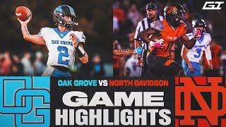 Oak Grove Vs North Davidson | Battle of Midway/ One of the best Rivalries in NC! | NCHSAA FB 2022