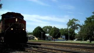 BNSF # 4515 Leads Power Move Through Brookfield