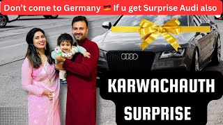 Don’t Go Germany before watching this, Got a surprise Karwachauth Gift, Pre Diwali Gift