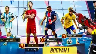 Ronaldo , Messi,Neymar and mbappe!! ranked push 💪