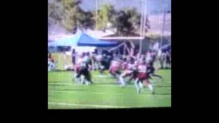 Erick Harrison QB fade comp to #33 Lujan