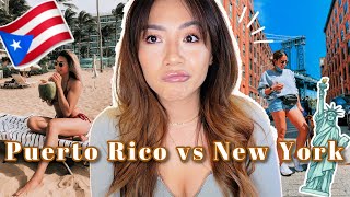 China viviendo en Puerto Rico 🇵🇷 vs Nueva York 🗽 // CHOQUE CULTURAL